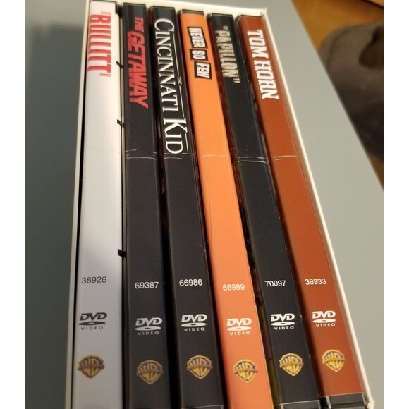 STEVE MCQUEEN COLLECTION Boxed Set on DVD - Picture 7 of 12